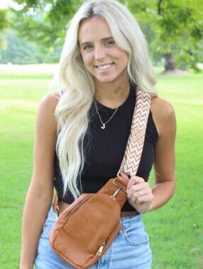 Girlie Girl Vegan Leather Crossbody